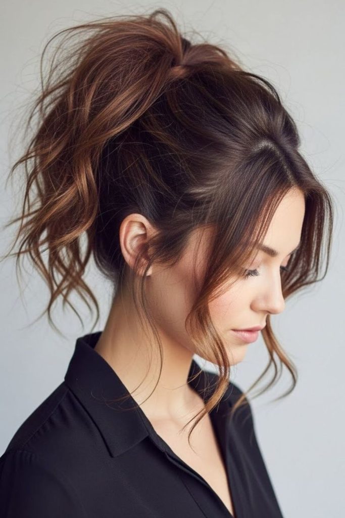 Warm wavy beach inspired hair