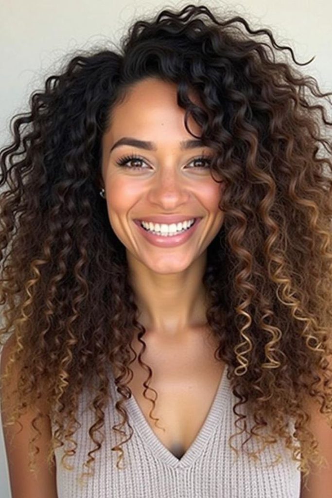 Extreme volume curly explosion wild textured afro