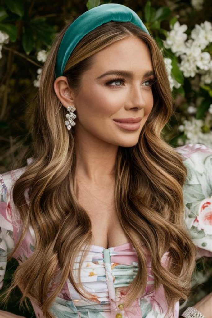 Side-swept waves with broad headband.