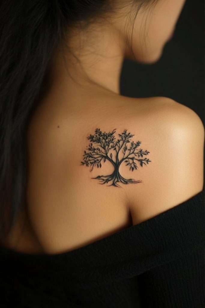 Tree roots ancestral memory tattoo meaning