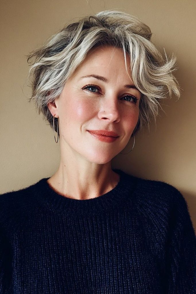 Soft mink pixie bob hybrid layered fullness effect