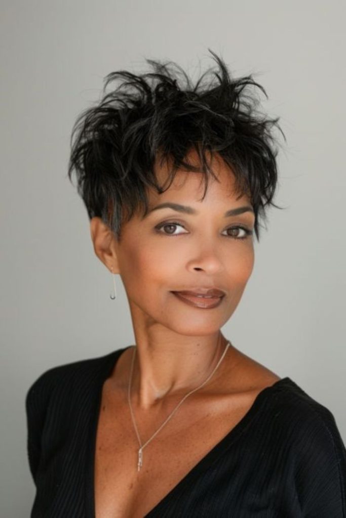 Soft tapered haircut for fine hair