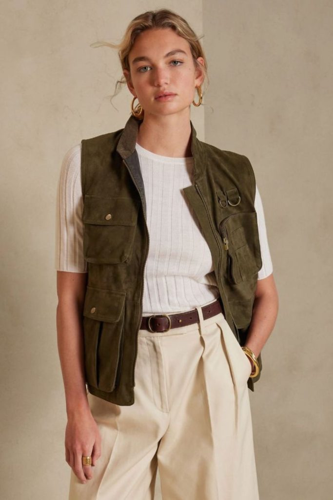 Utility vest explorer urban functional street style