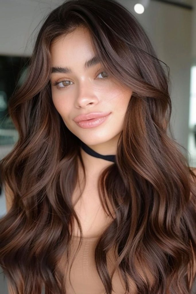 Creamy cocoa teddy brown hair.