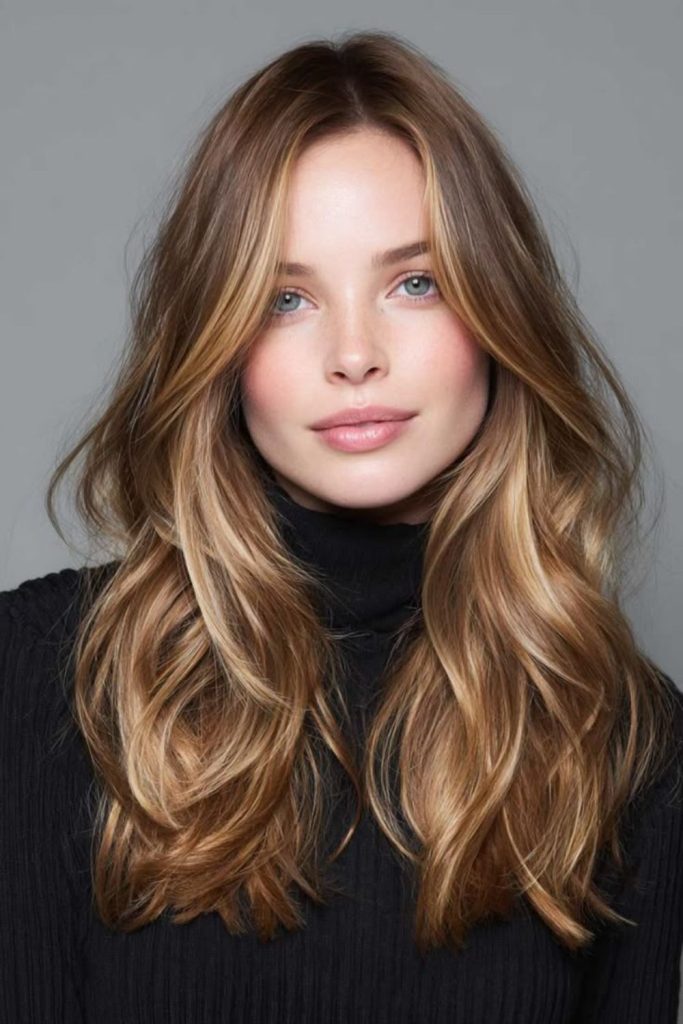 Golden fawn teddy brunette hair.