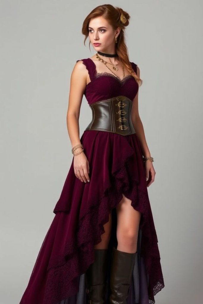 Ruby Moulin Rouge showgirl costume.