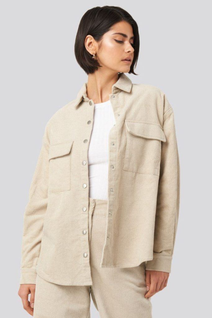 Sandstone wide-leg trousers casual chic.