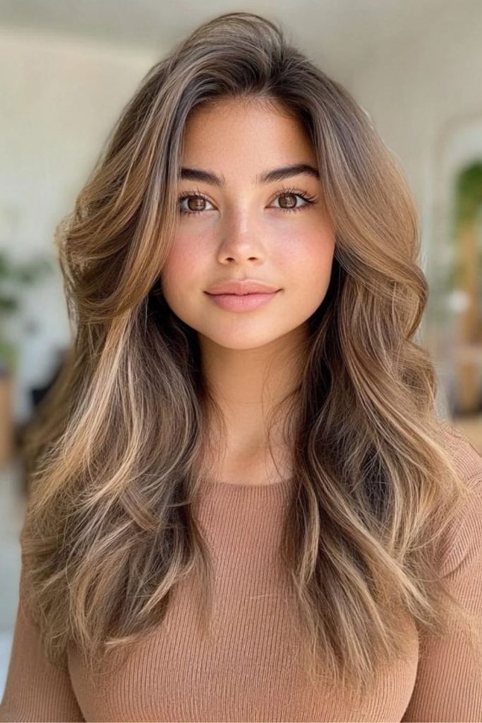 Soft sable teddy brown hairstyle.