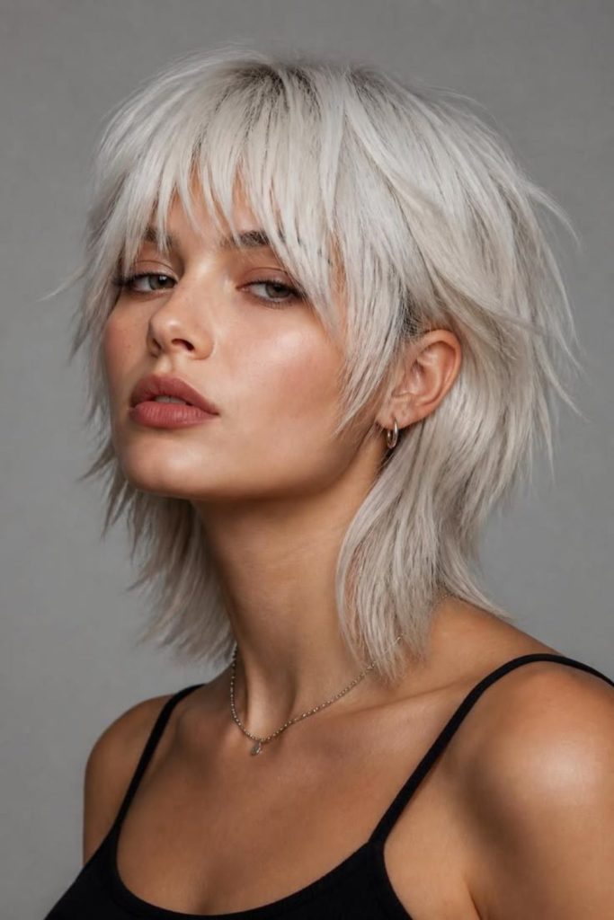 Blunt-tip octopus haircut with layered texture.