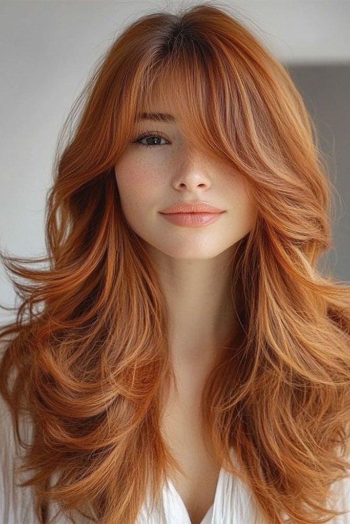 Maple pumpkin melt hair color