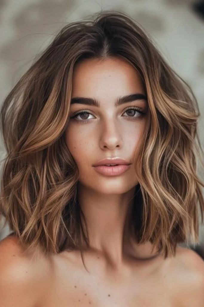 Salted caramel latte makeup style.