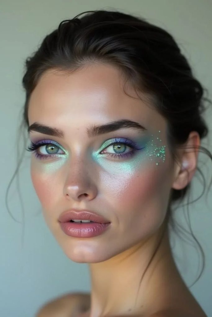 Plum black bronze jewel siren eyes.