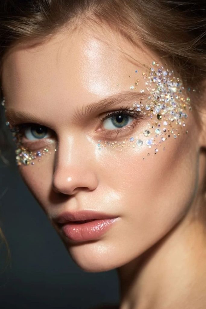 Crystal Countdown Eyes with sparkling rhinestones