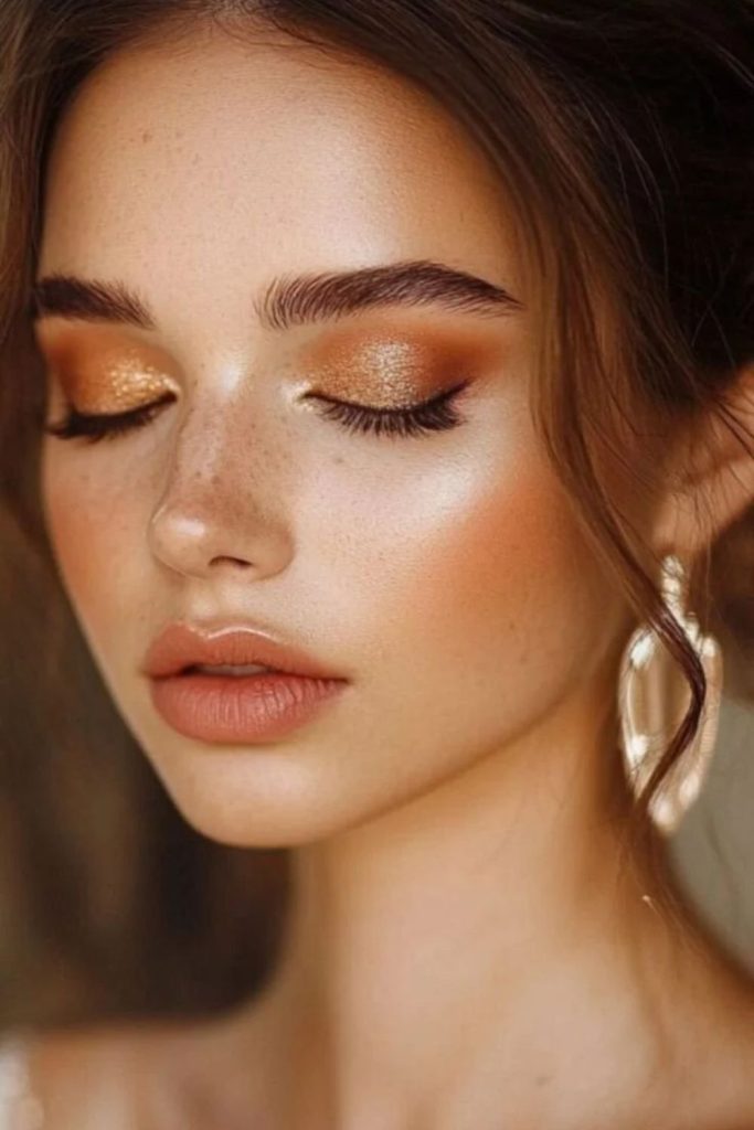 Golden Hour Countdown glowing bronze eyes
