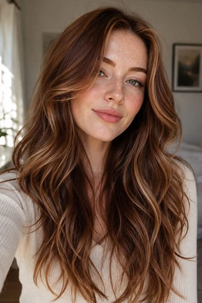 Maple Brown with Honey-Tipped Ends