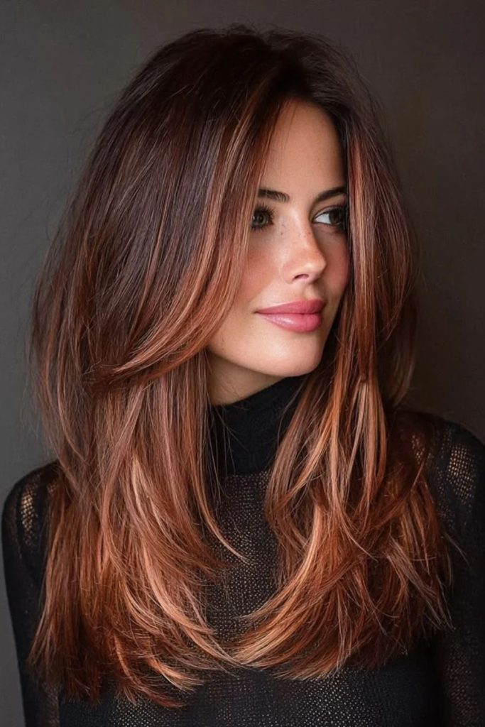 Maple Copper Fusion with Vibrant Waves