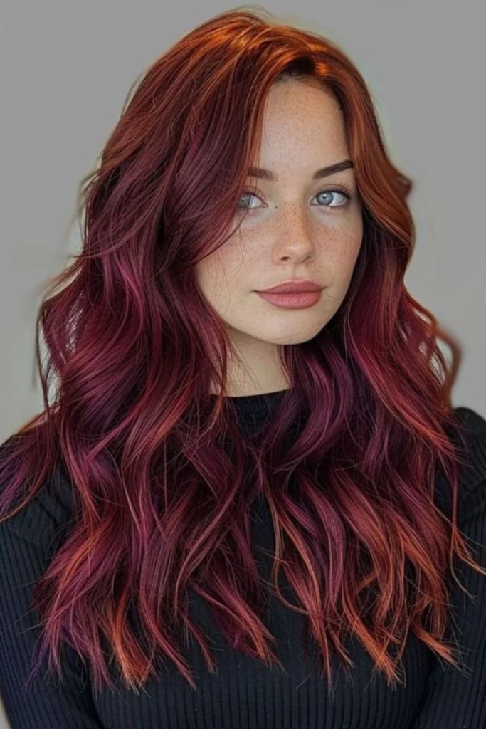 Mulled wine copper fusion waves.