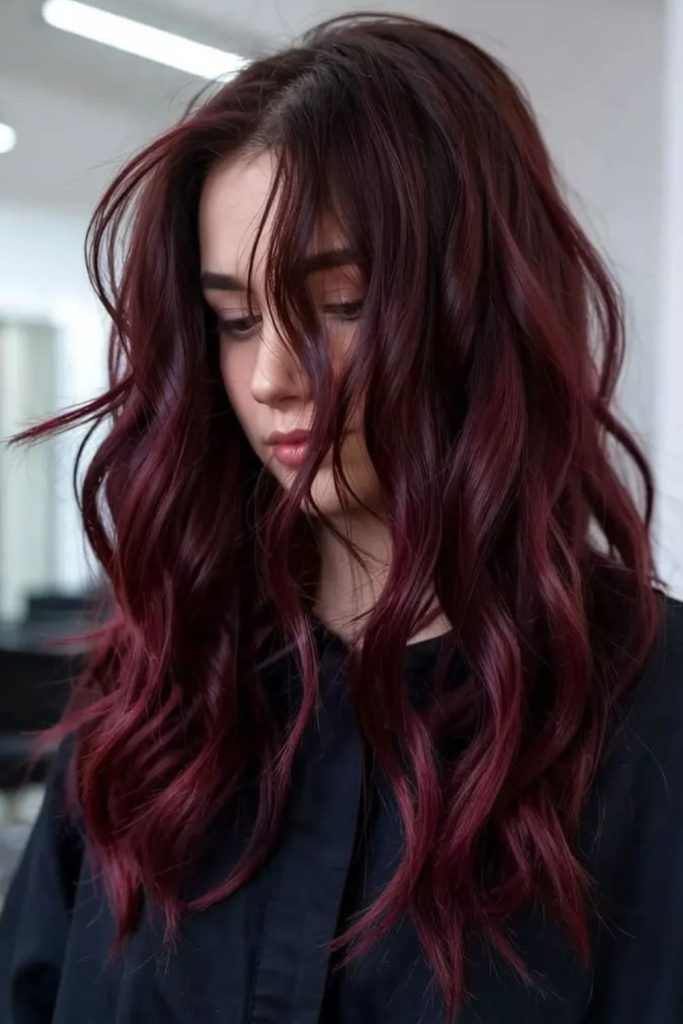 Royal mulled wine waves with dimension.