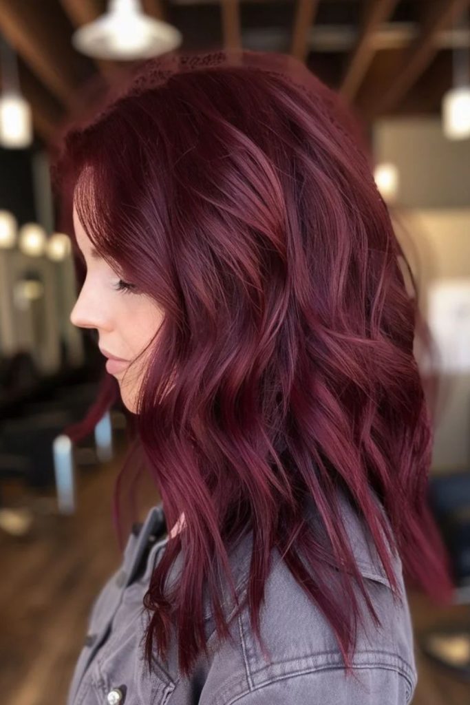 Spiced merlot waves with berry highlights.
