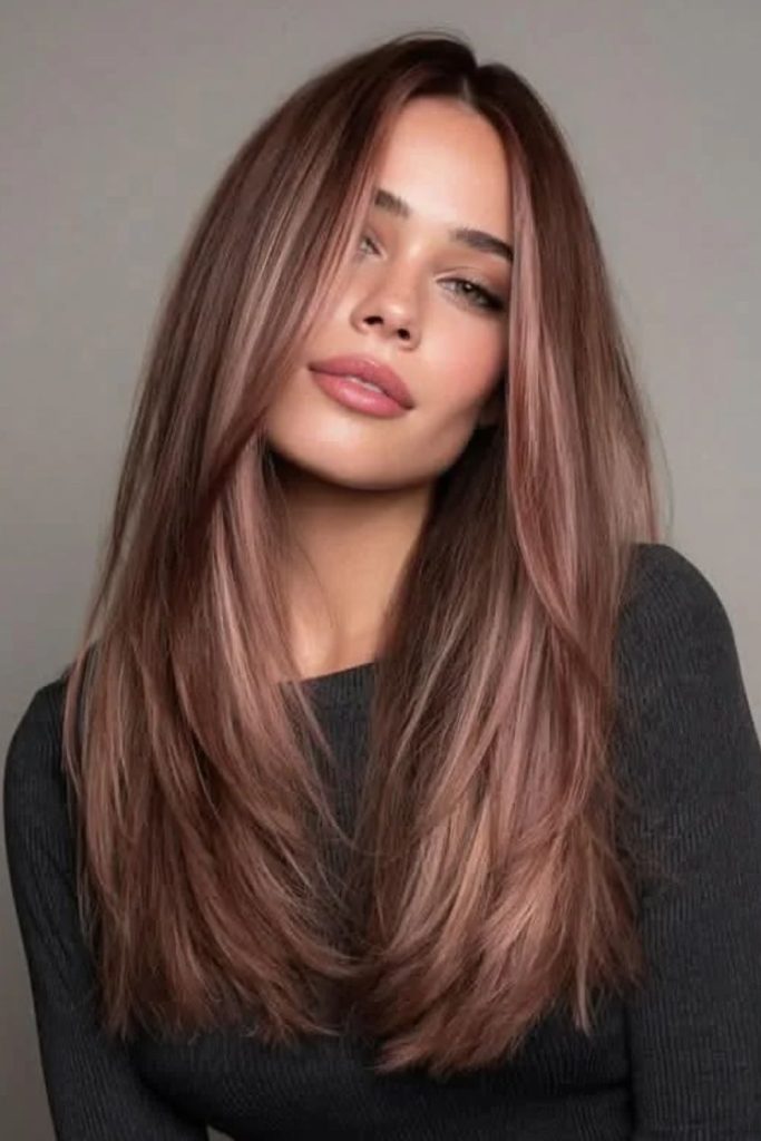 Toffee rosewood glow with rosy undertones.